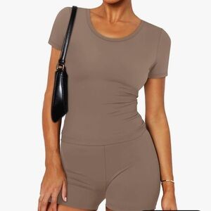 Two Piece Sets for Women Summer Short Workout Sets